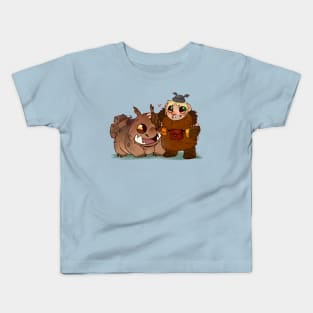 Fishlegs and Meatlug Kids T-Shirt